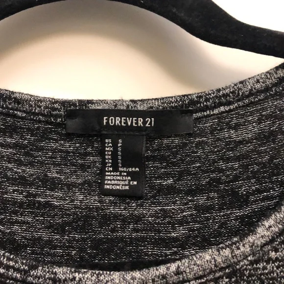 Long midi grey dress - Picture 2 of 4